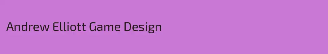 Andrew Elliott Game Design